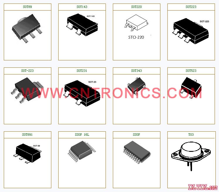 各种元器件封装形式大全