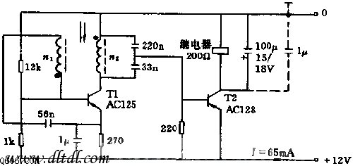 感应接近开关电路图