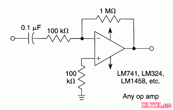 简单20dB增益音频放大器_电路图-华强电子网