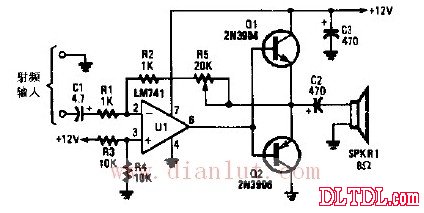 音频功率放大器电路的应用