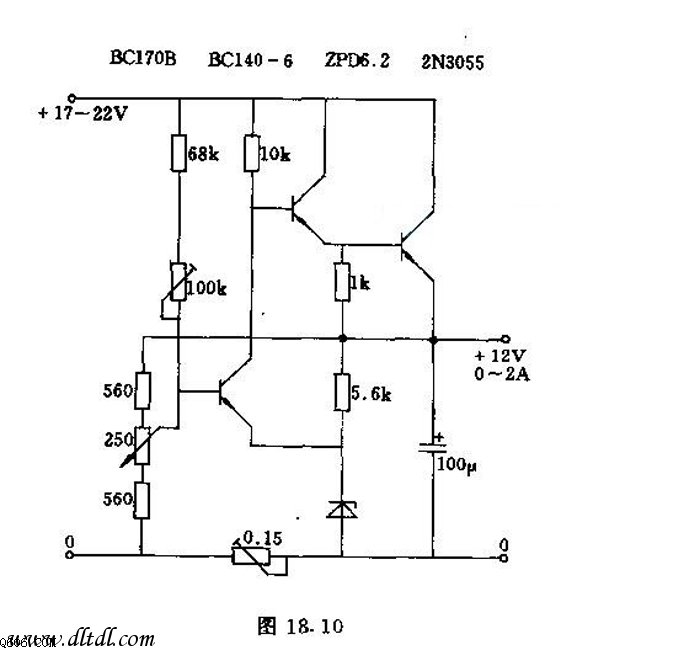 分立元件放大电路图