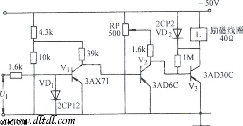 大功率直流放大器电路图