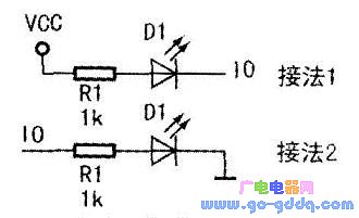发光二极管两种工作电路