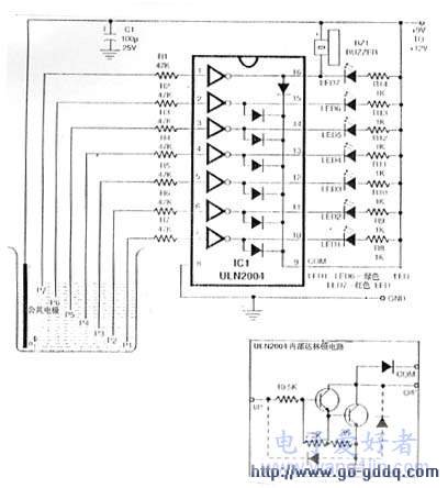 水位检测报警电路设计与制作
