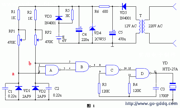 超温及降温双限报警器设计与制作