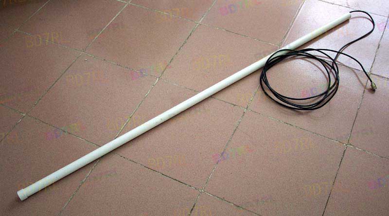 PVC管套折合J型天线制作全过程