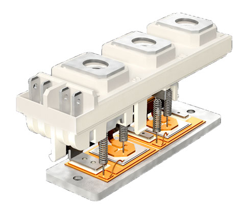 焊接可控硅模块的新装配工艺改善热性能使模块