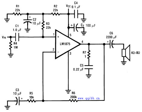LM1875 30W功率放大芯片_电子设计应用_电