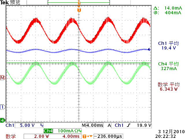 无电解电容LED驱动方案中输出功率的测量_电