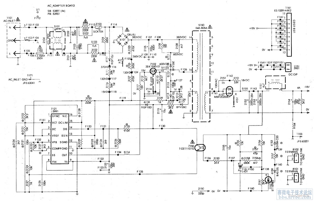 液晶显示器电源电路维修实例_电子设计应用_