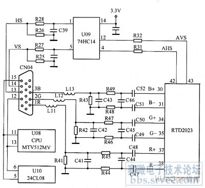 液晶显示器驱动板维修代换实例 - 技术方案 - 华