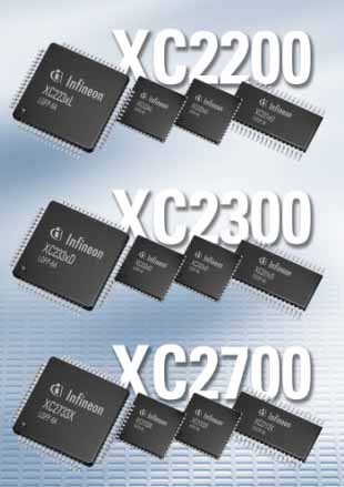 英飞凌推出新款XC2000 16位车用单片机_电子