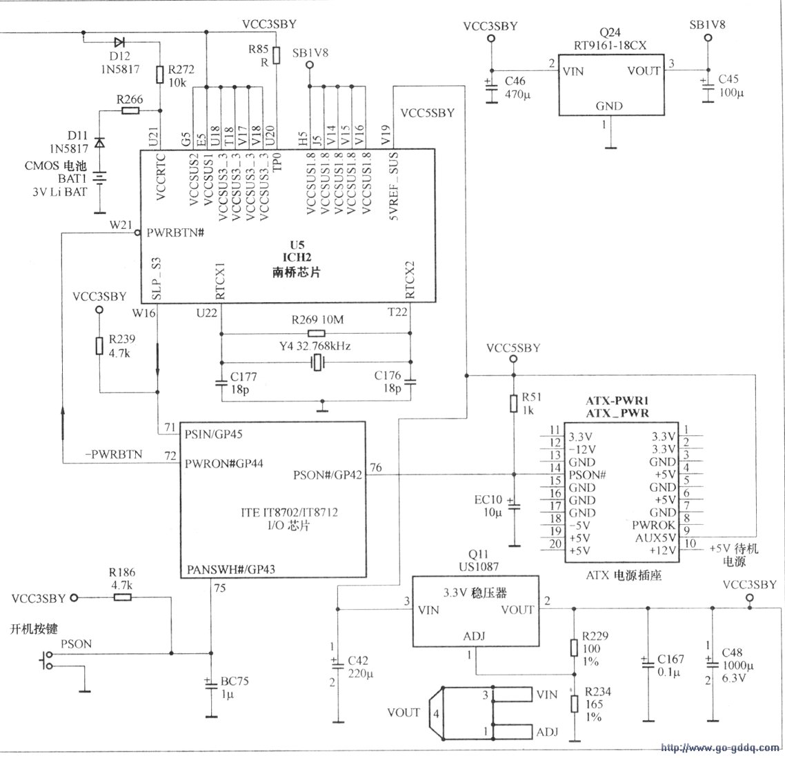 三端稳压器lm317的扩流电路_接线图分享